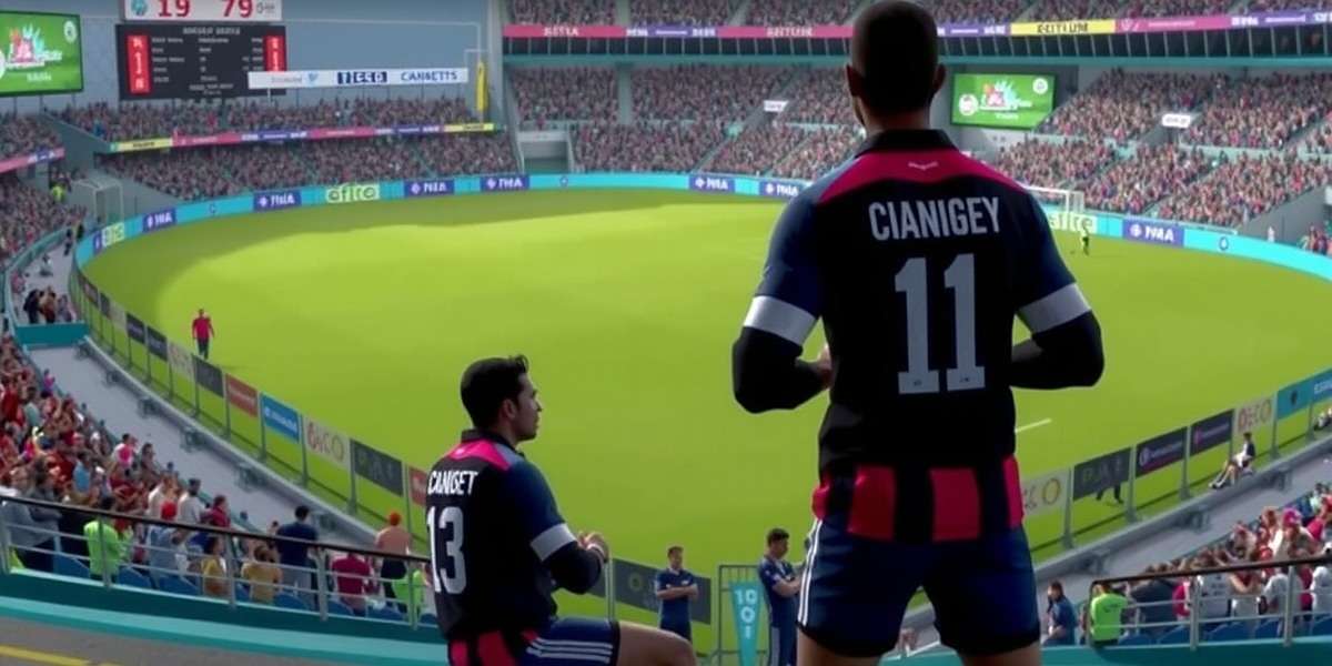 Goa Striker Elite Gameplay Scene Goa Striker Elite gameplay showing Indian stadium with enthusiastic crowd